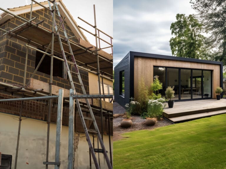 Garden room vs. house extension: which is right for you?